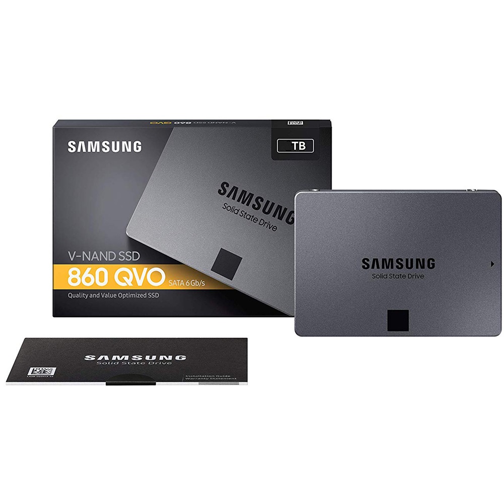 Ổ Cứng SSD Samsung 860 Qvo 1TB Sata III 2.5 inch - Hàng Nhập Khẩu (Box Tiếng Anh)