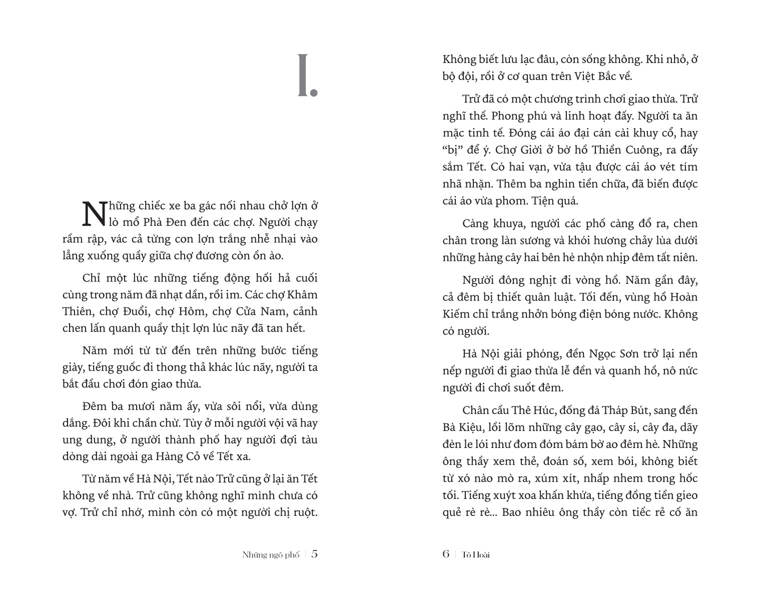 Sách Những Ngõ Phố