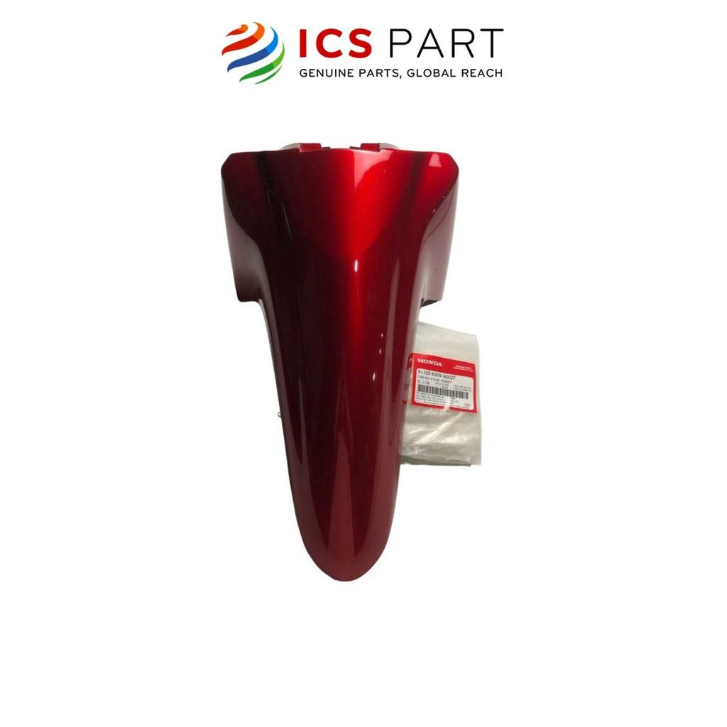 Dè Trước (Chắn Bùn Trước) HONDA Ws 110, Rs 110, Rsx Fi 2010-2012 Đỏ Tươi R340C (Không Tem) (61100KWWA00ZF)