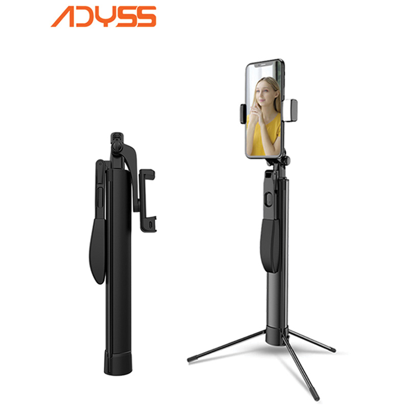 Gậy Chụp Ảnh 1m6 kiêm tay cầm quay video chống rung A21 tích hợp Remote Bluetooth Thế Hệ Mới Hàng Chính Hãng