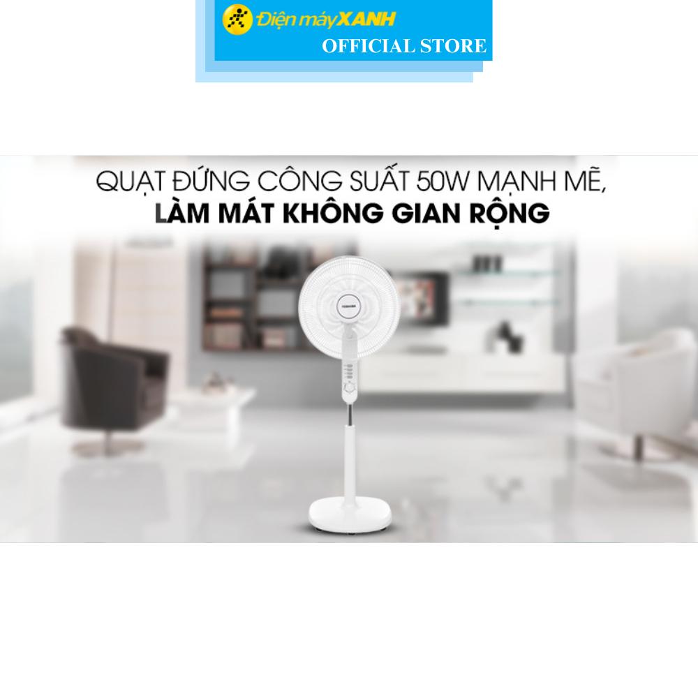Quạt cây Toshiba 5 cánh F-LSA10(W)VN 50W - Hàng Chính Hãng