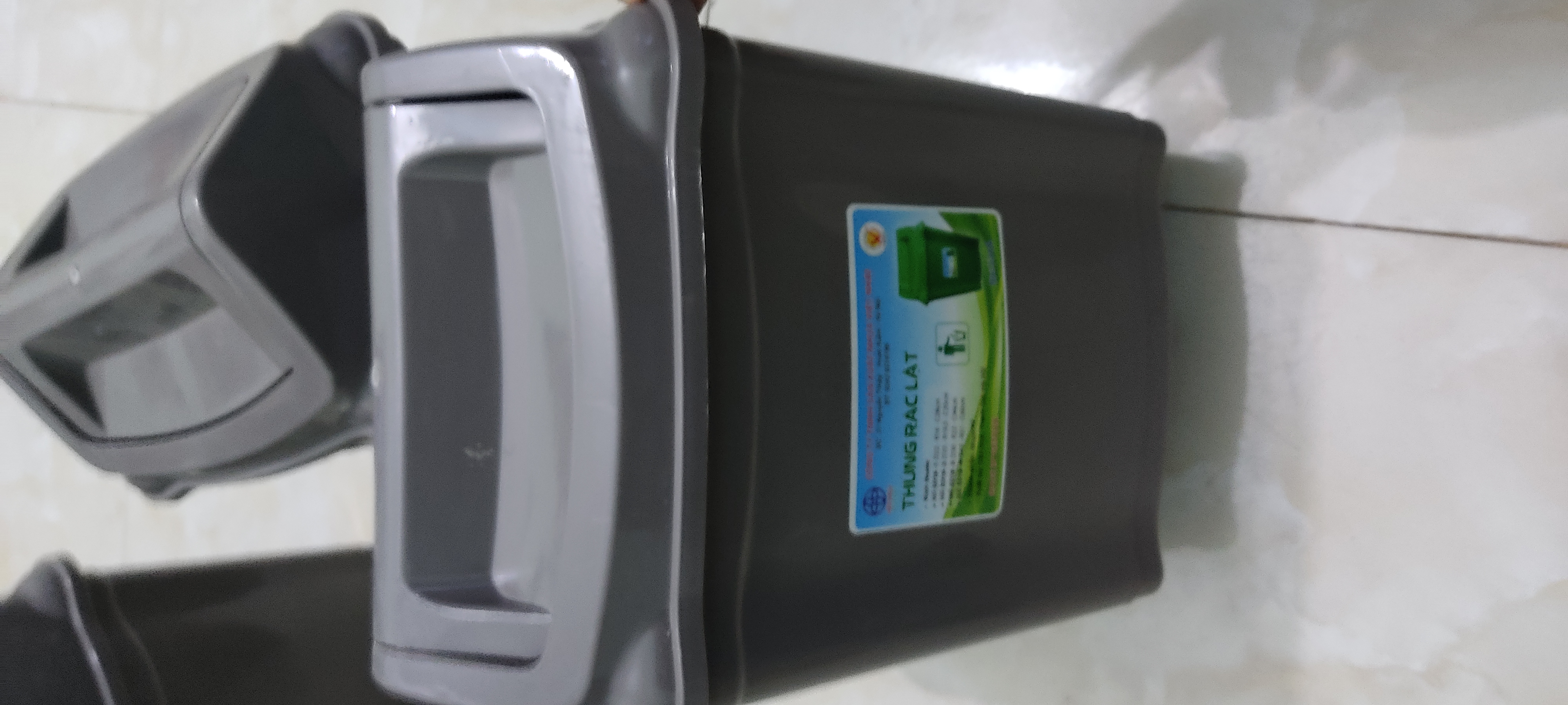 Thùng rác lật nhựa Cao cấp việt nhật