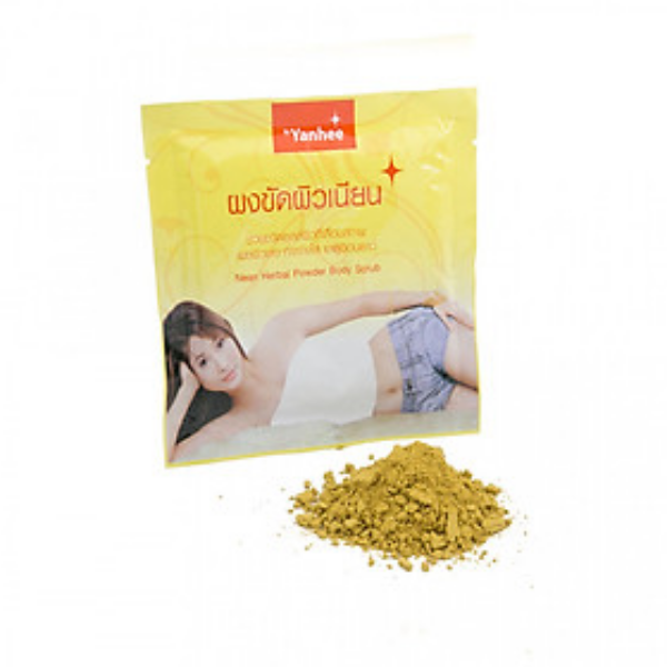 Bột tắm trắng thảo mộc YANHEE Nian Pong Kat Piew Thái Lan 100g