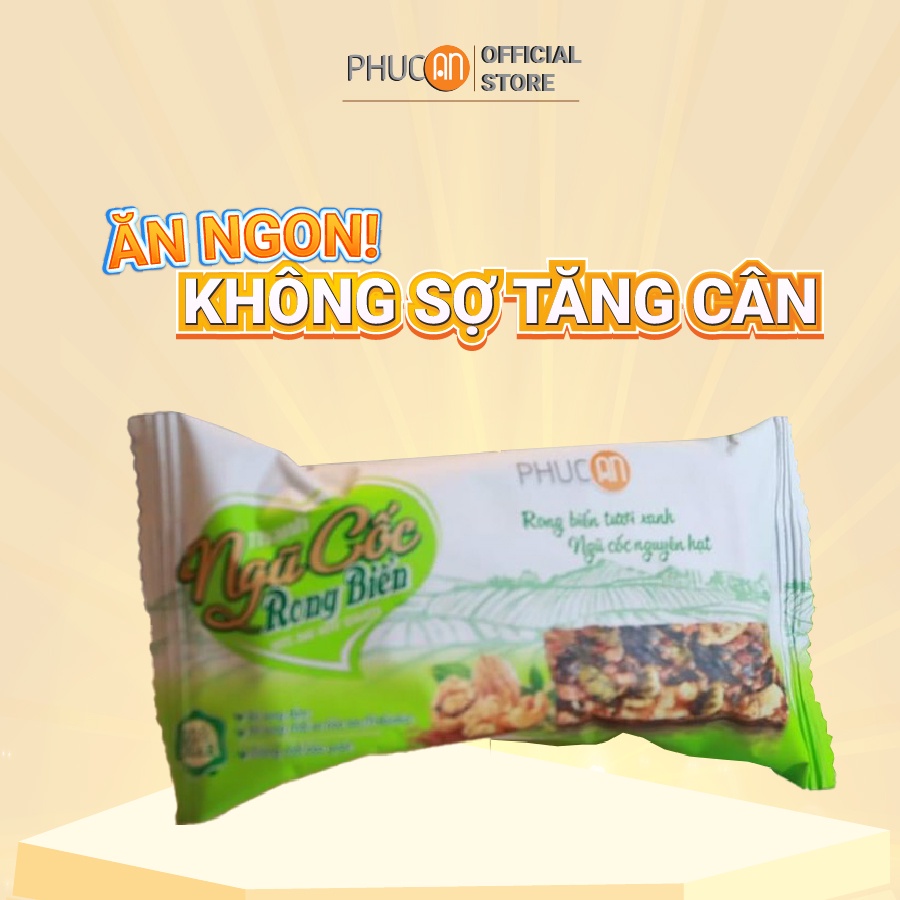 Thanh Ngũ Cốc Rong Biển Phúc An - Thay thế bữa ăn