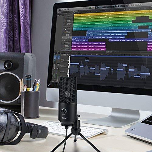 Micrô ghi âm USB Studio, Micro đến Tụ điện cho PC, PS4, Mac, Windows