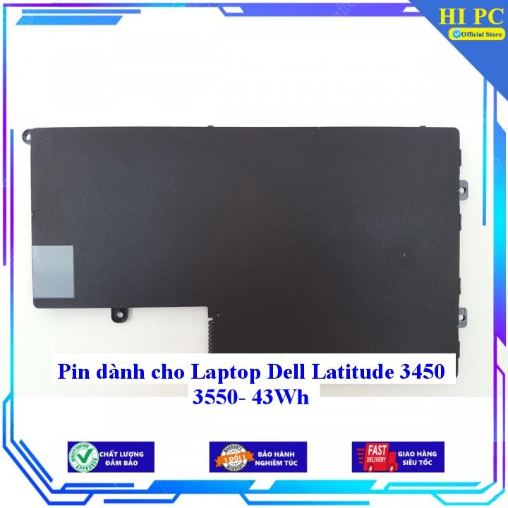 Pin dành cho Laptop Dell Latitude 3450 3550 - 43Wh - Hàng Nhập Khẩu