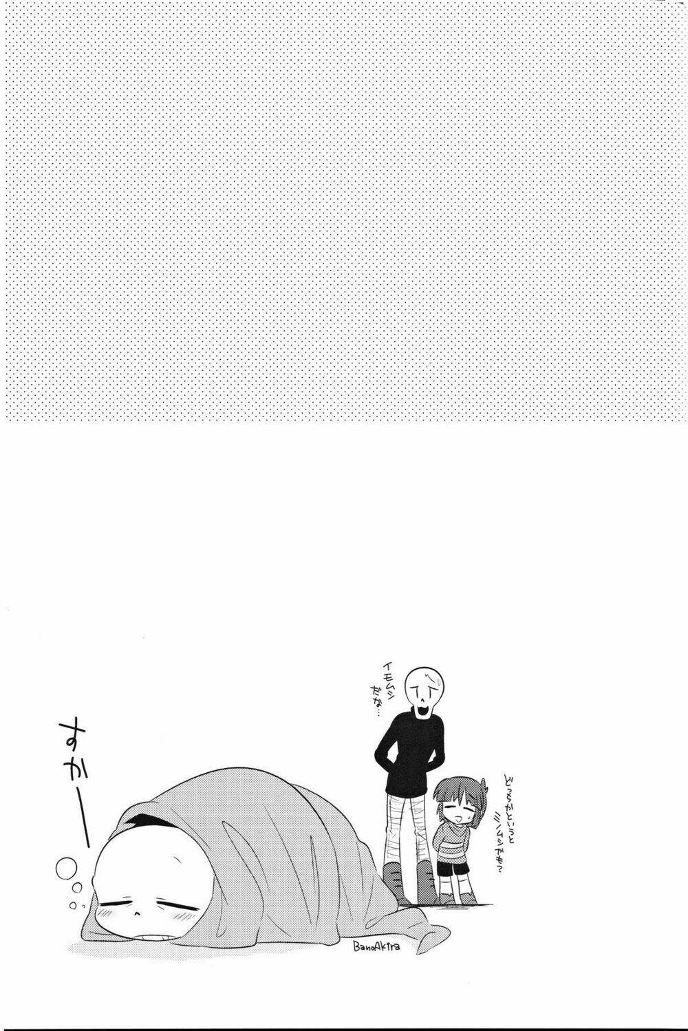 undertale fanbook-nandakanda yappa love desho chapter 1 19