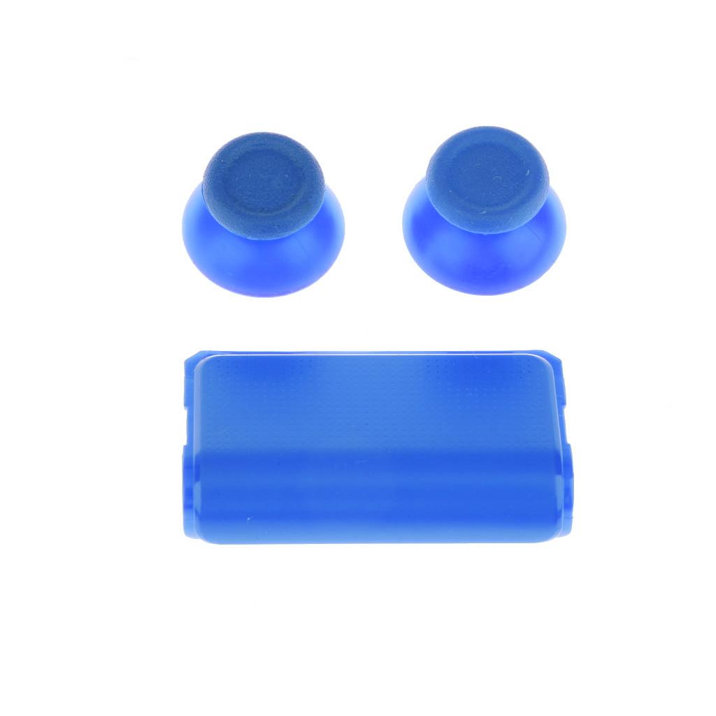 Full Buttons for PS4 Controller, Thumbsticks Analog Grip + ABXY + D-pad + L1 R1 L2 R2 Buttons for Playstation 4 DualShock 4 PS4 Controller - Blue