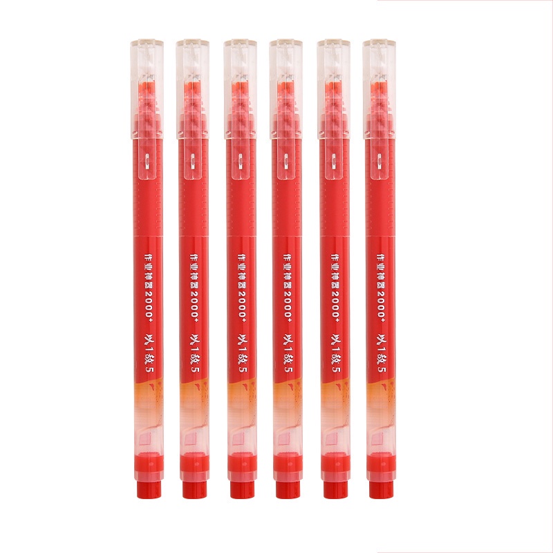 Combo 5 Bút gel M&amp;G AGPV3401 ngòi 0.5mm - Viết êm trơn, viết tới 2.000m siêu nhiều mực