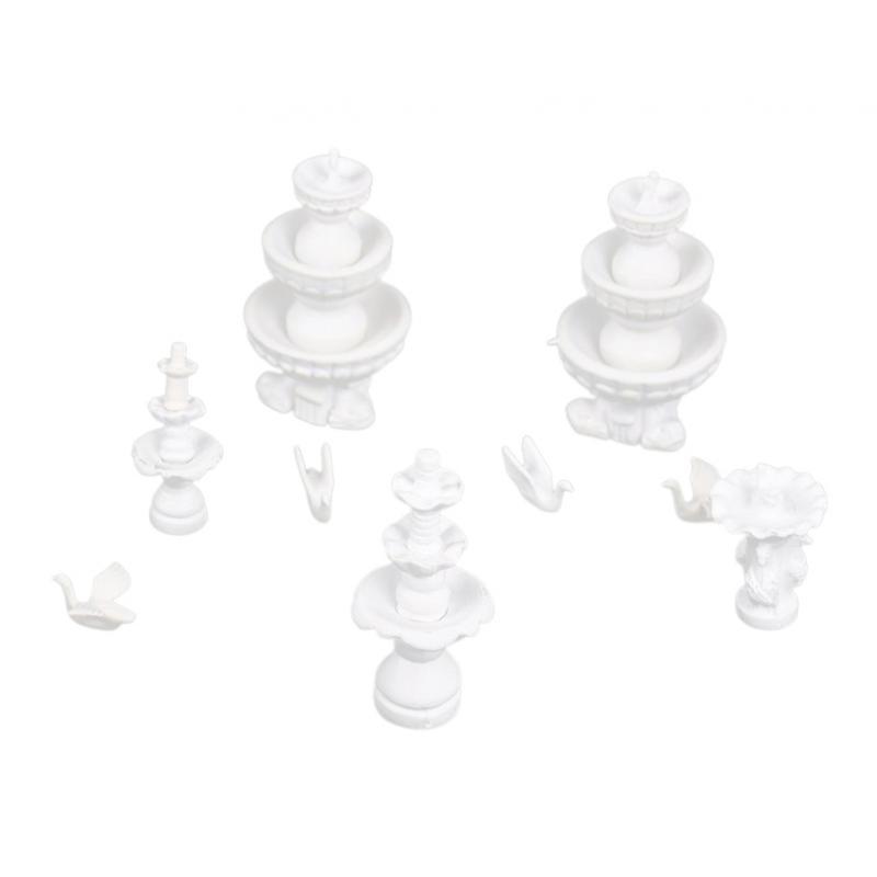 Bức Tiểu Họa Máy Tạc Mô Hình Tàu Đường Sắt Kiến Trúc Vườn Chiếc Lược Ngà