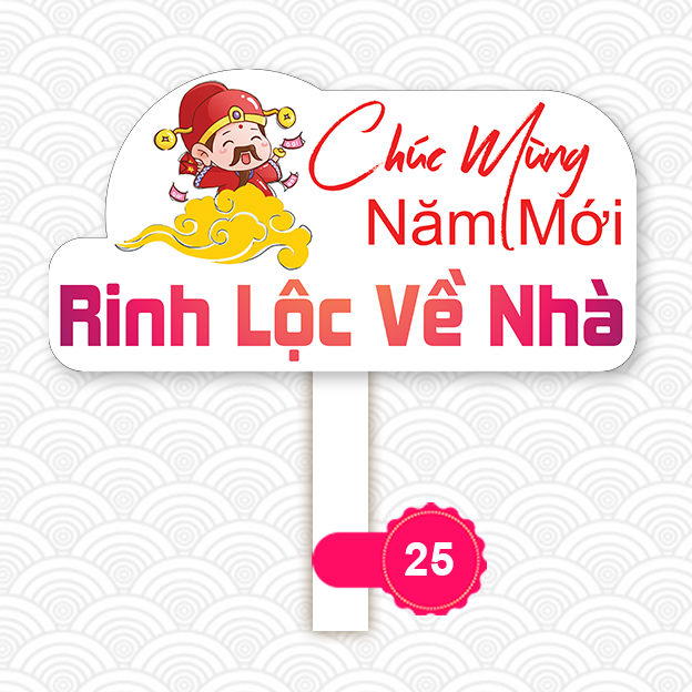 Bảng hashtag Tết - Tất niên MS 25