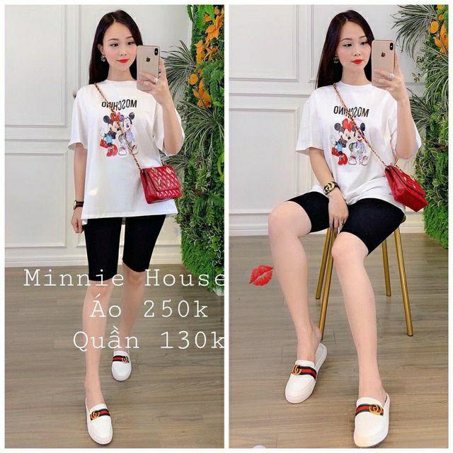 Quần legging lửng nữ ngố 4 túi co giãn 4 chiều