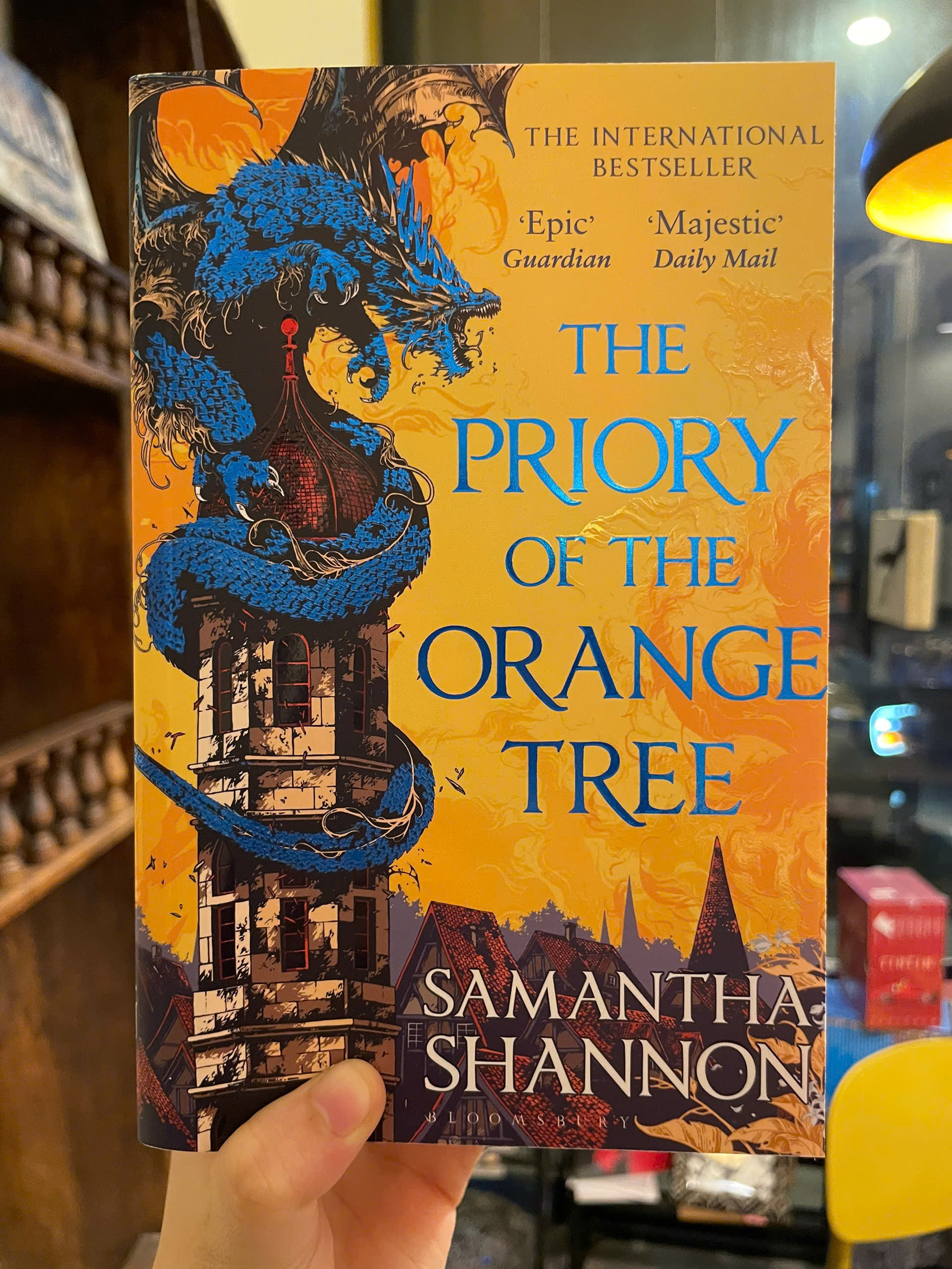 Sách - The Priory of the Orange Tree by Samantha Shannon (Book #1 from series The Roots of Chaos)