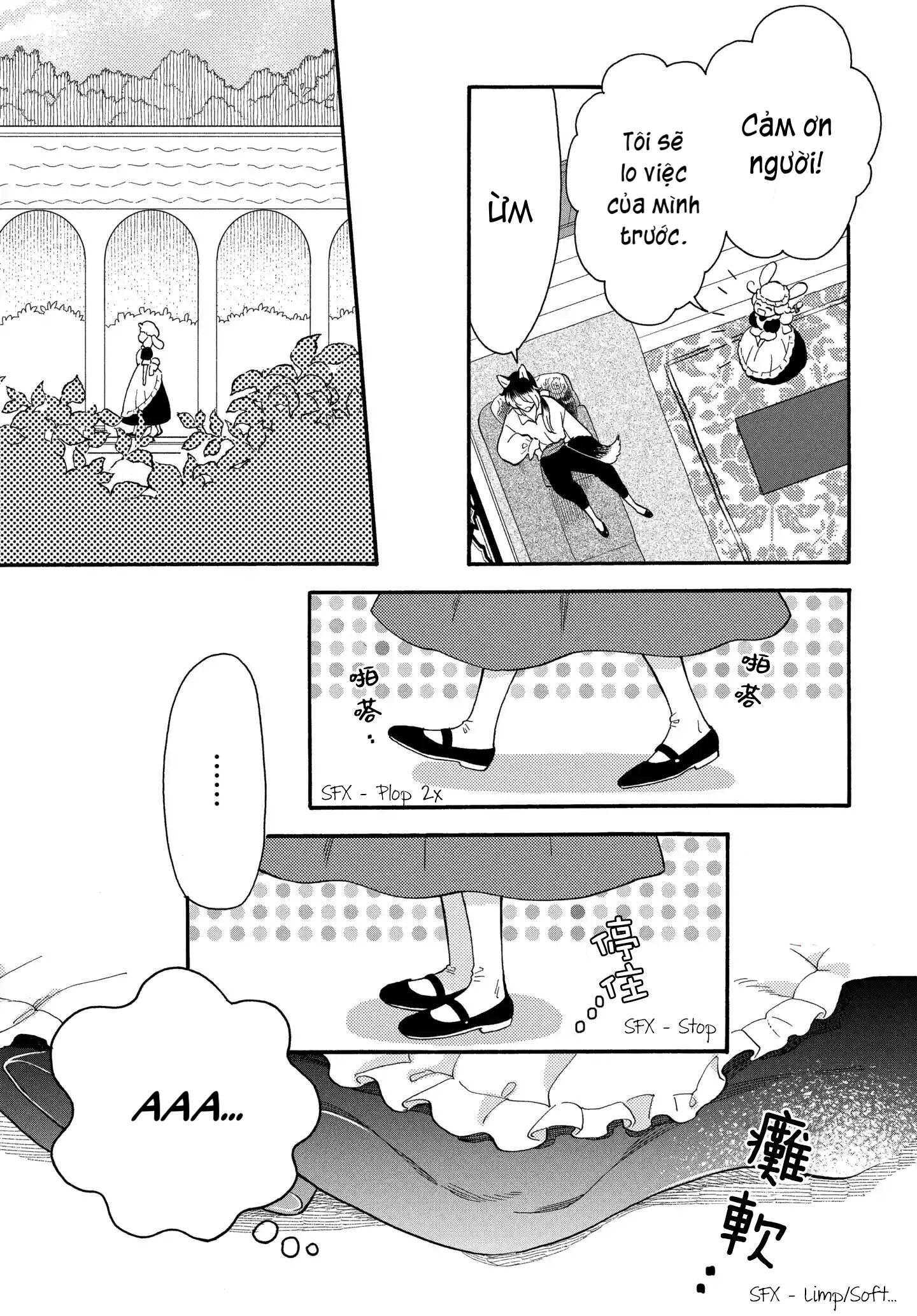 ngài sói và hầu gái thỏ chapter 2.2 14