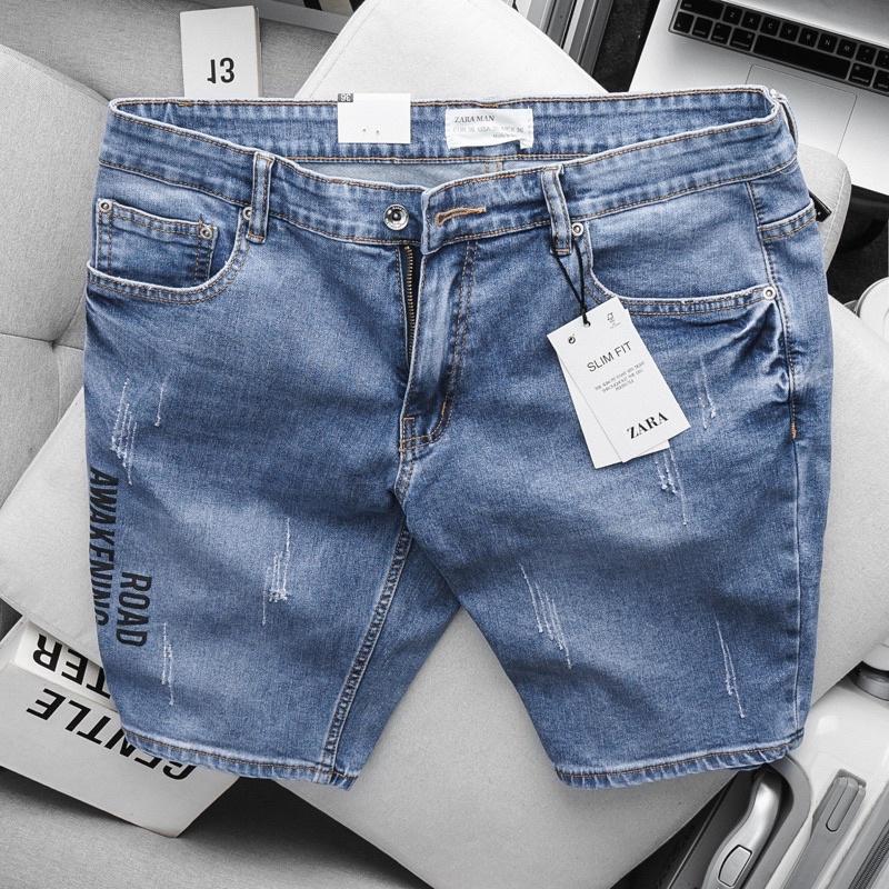 Quần jean nam bigsize rách bụi co giãn hàng xuất đẹp