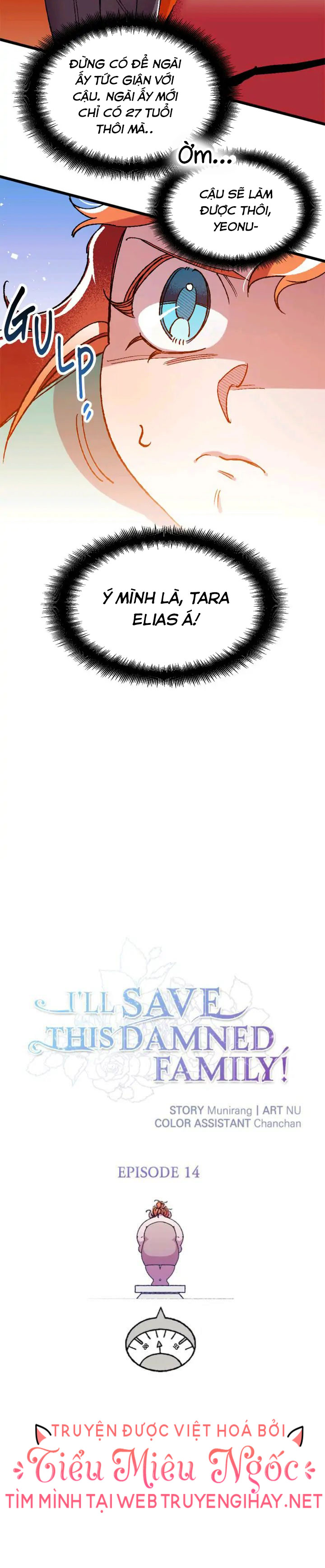 tôi sẽ cứu lấy gia tộc sắp sụp đổ chapter 14 2