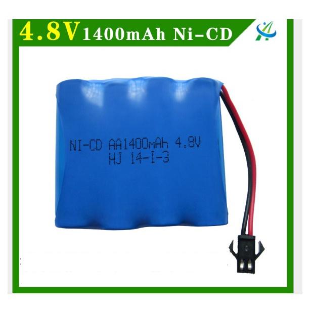 Pin Sạc 4.8V 2400mAh NI-CD Cho Xe Ô Tô Điều Khiển Cổng SM