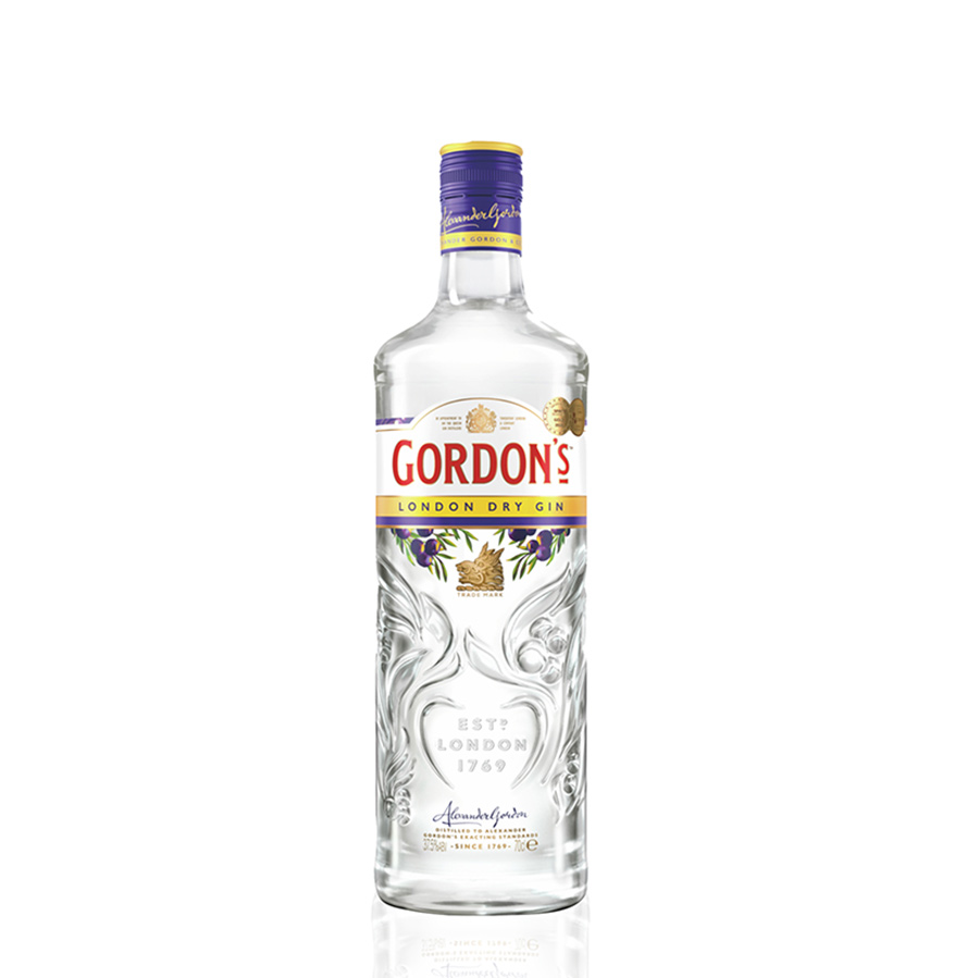 {Freeship 50K} Rượu Gordons Dry Gin 37.5% 700Ml - Rượu Gin Hương Vị Trái Cây, Thảo Mộc Tươi Mát [Không hộp]