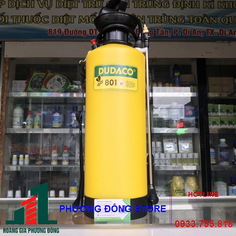 Bình bơm phun  thuốc DUDACO B-801 _ 8 LÍT