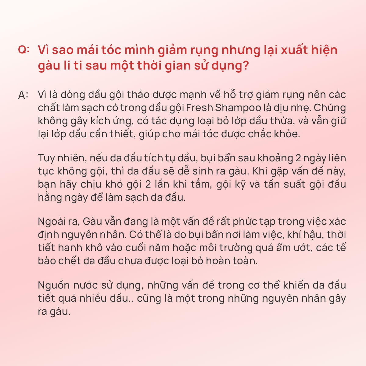 Combo 2 Dầu gội thảo dược Fresh Shampoo giảm rụng tóc, giảm gàu, nuôi dưỡng tóc mềm mượt và chắc khỏe từ gốc