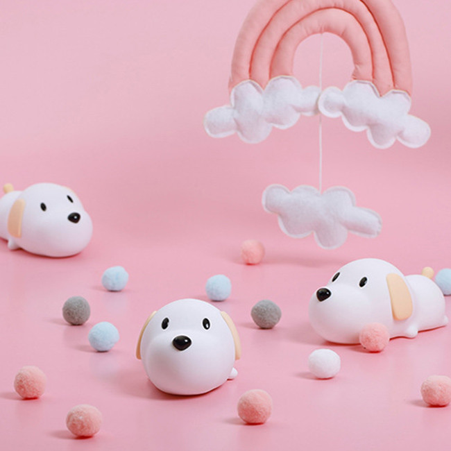 Đèn ngủ không dây cún con 