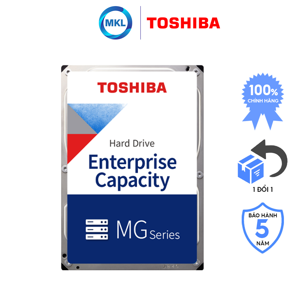 Ổ cứng HDD Toshiba Enterprise 10TB Hàng Chính Hãng