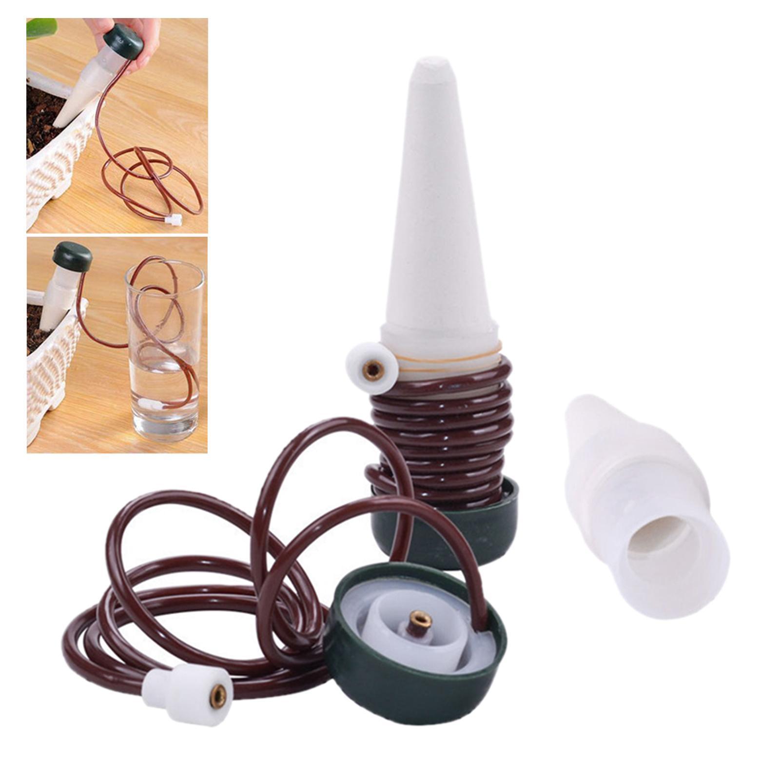 2x Plant Watering Stakes Automatic Drip Irrigation Garden Indoor Tool