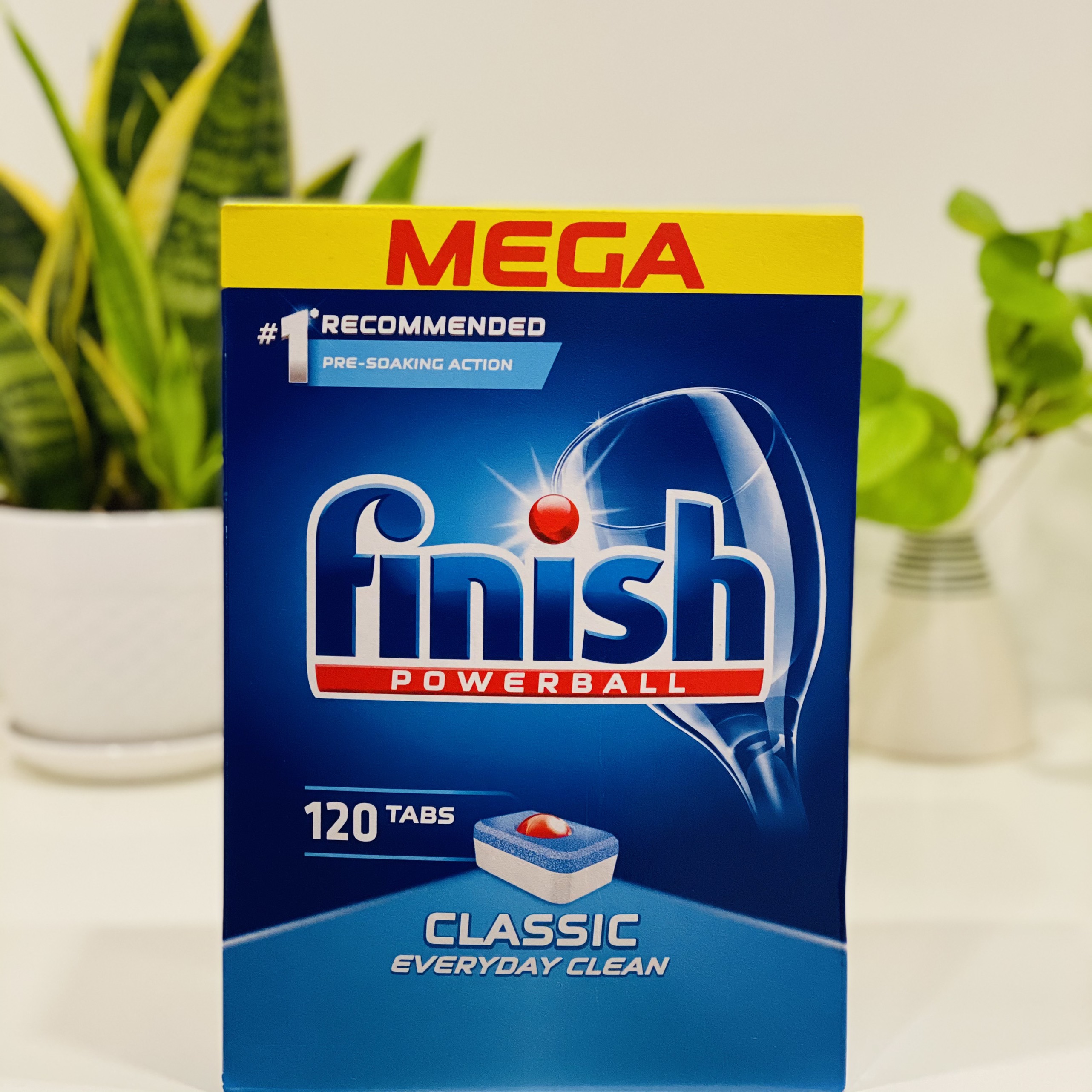 Viên rửa bát Finish Classic - 120 viên / hộp