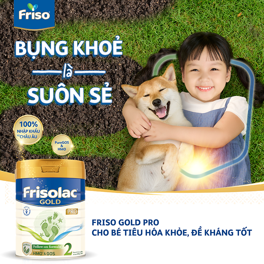 Sữa Bột Friso Gold Pro 2 Cho Trẻ Từ 6-12 Tháng 800g