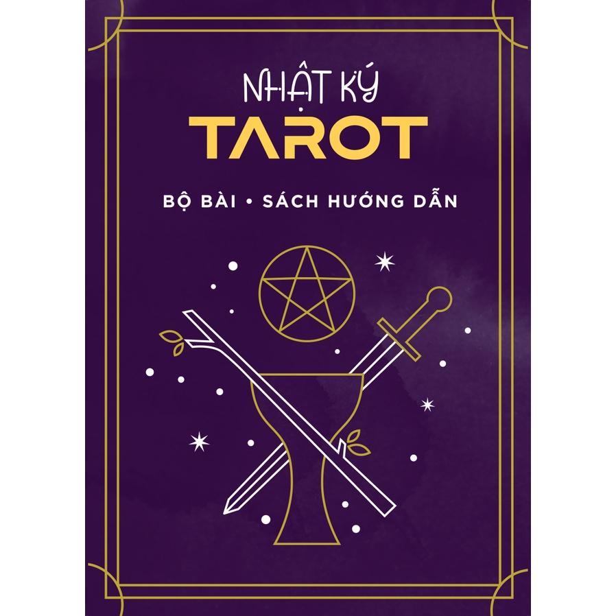 Combo Tự Học Tarot: Sách Nhật ký Tarot + Bộ Bài &amp; Sách Hướng Dẫn (Tái Bản 2022) - Bản Quyền