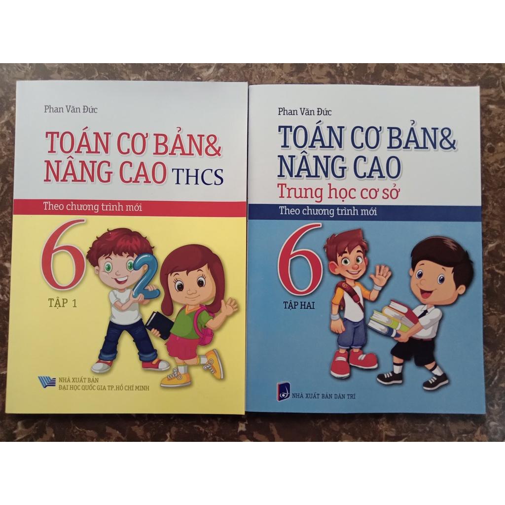 Sách - Combo Toán Cơ Bản Và Nâng Cao THCS Lớp 6