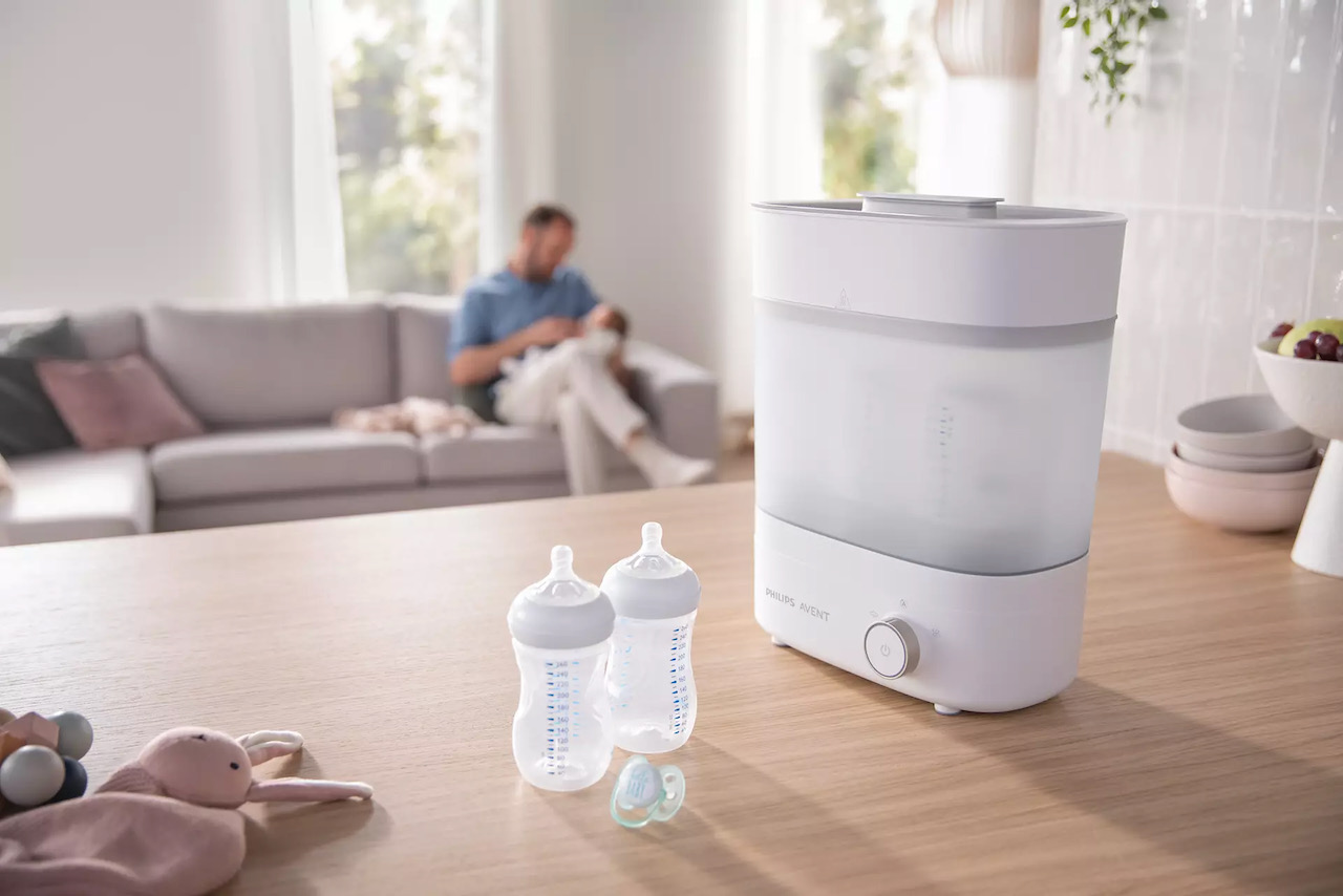 Máy tiệt trùng bình sữa Philips AVENT Starlight plus [SCF293/00]