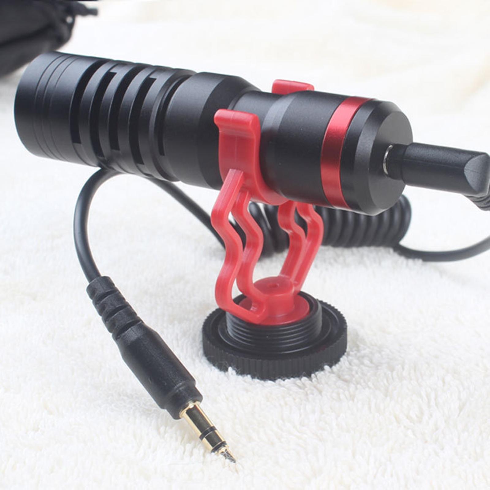 1 Piece Cold Shoe Mount Adapter Mic Bracket Durable Adapter for Video Phone