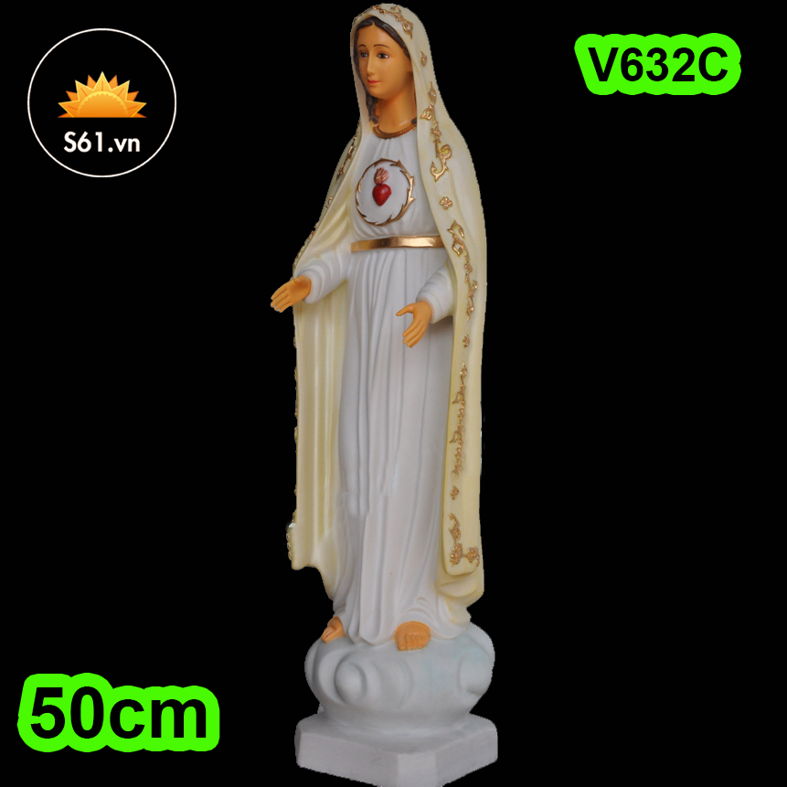Tượng Mẹ Fatima - Nhận Điêu Khắc Tượng Đá Theo Yêu Cầu Khách Hàng