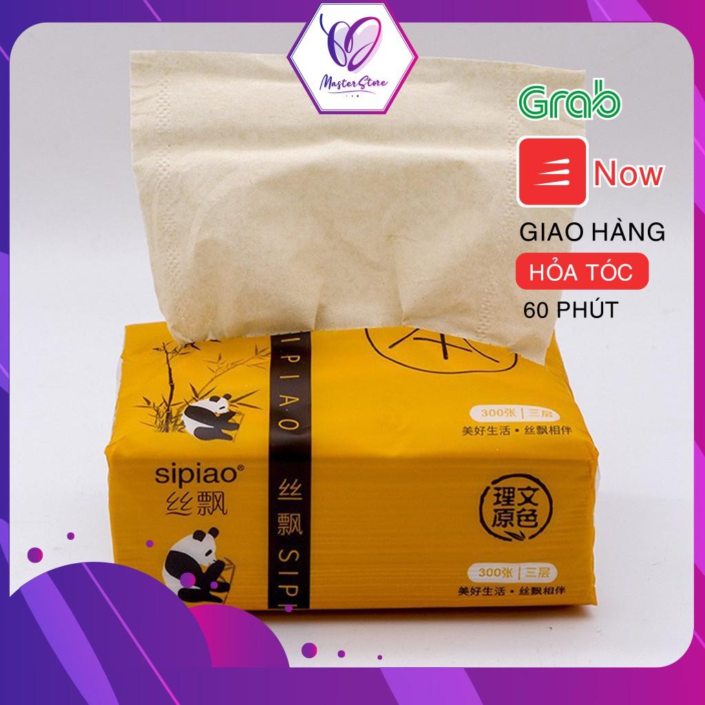 Giấy ăn gấu trúc, khăn giấy gấu trúc Sipiao 300 tờ Master Store