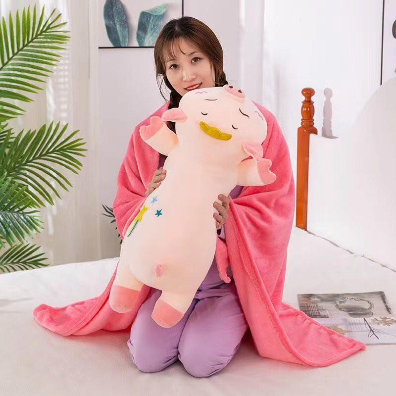 BỘ GỐI MỀN VĂN PHÒNG HÌNH THÚHÀNG NHẬP CHĂN GỐI VĂN PHÒNG HÌNH HEO VƯƠNG MIỆN