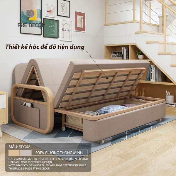 SOFA BED GIÁ RẺ ALICE - SFG48 - 160*90*90cm