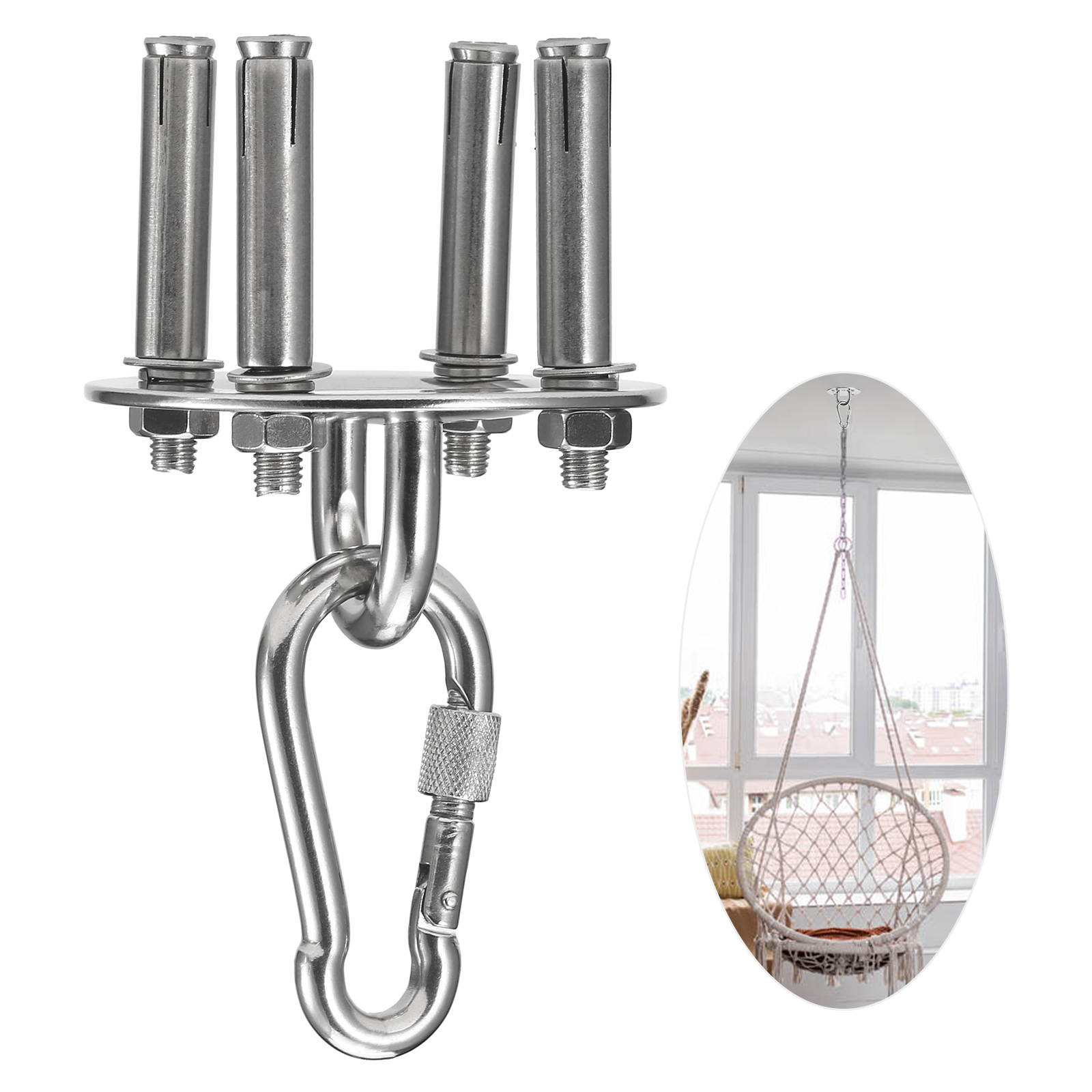 Móc treo tường Carabiner