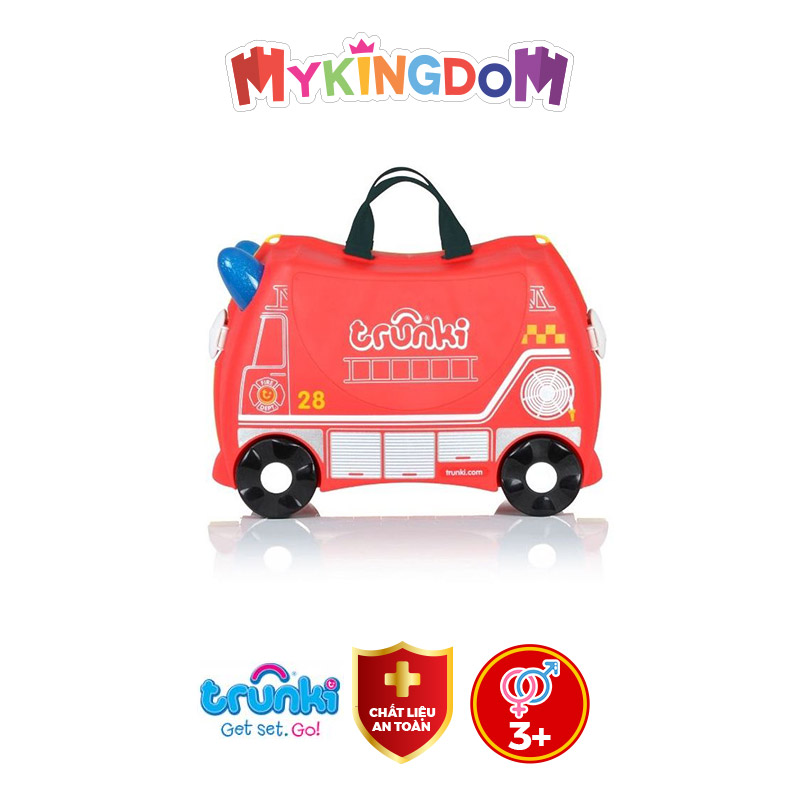 Vali Trẻ Em TRUNKI Xe Cứu Hỏa Frank 0254-GB01