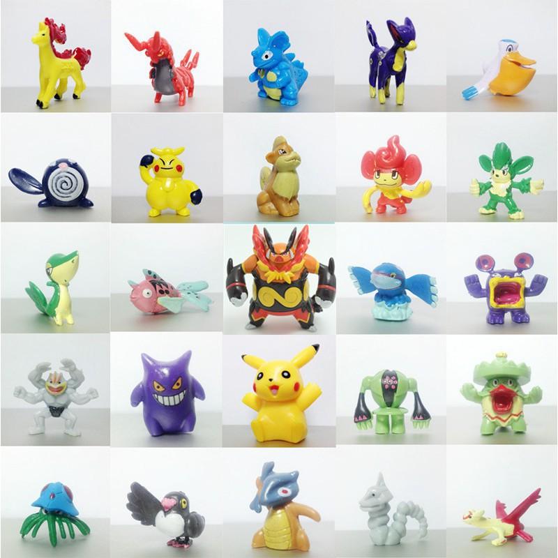 Mô hình nhân vật phim Pokemon + quả bóng Pokemon