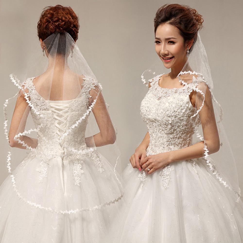 Voan Cô Dâu 1 Lớp Có Viền, Chất Liệu Mềm Mịn, Thướt Tha, Có Thể Cài Giữ Chắc Chắn Trên Tóc Khi Sử Dụng, Tùy Chọn 2 Màu Thời Trang, Dễ Kết Hợp Với Các KiểuTrang Phục Cưới Hoặc Tham Gia Sự Kiện, Chụp Ảnh, Cài Tóc Đẹp Tạo Phong Cách Tự Tin, Thướt Tha, Quyến Rũ, Tôn Lên Các Nét Đẹp, Che Đi Khuyết Điểm