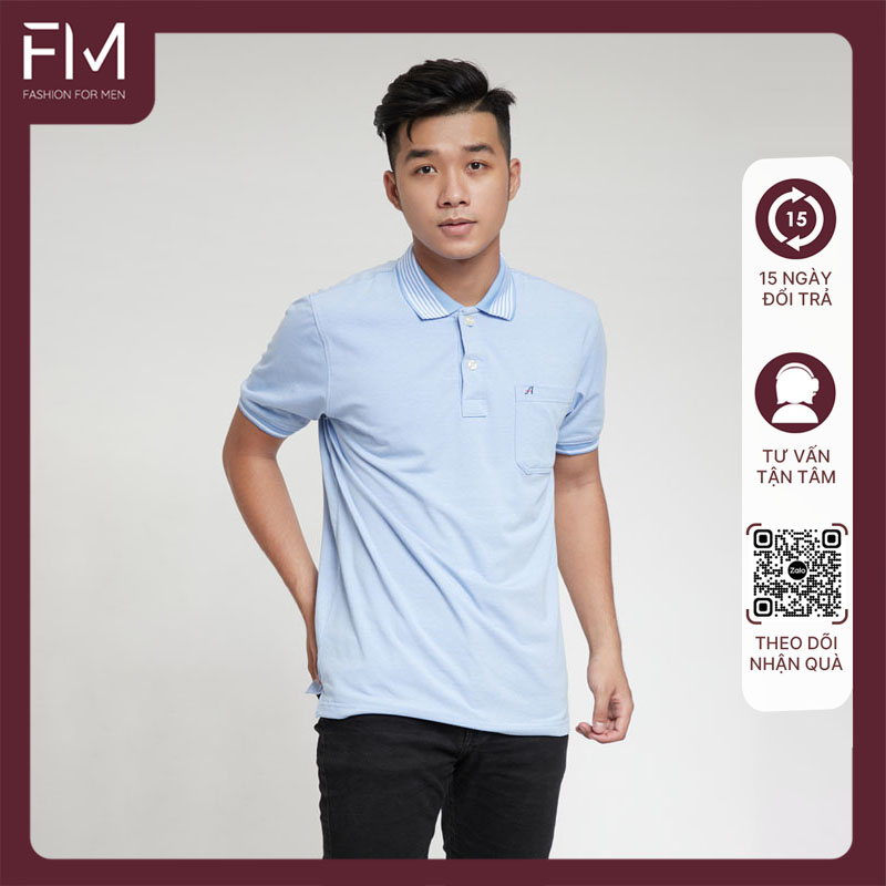 Áo Polo nam cổ bẻ ngắn tay, chất liệu vải thun cotton cao cấp, trẻ trung, năng động – FORMEN SHOP – FMPS088