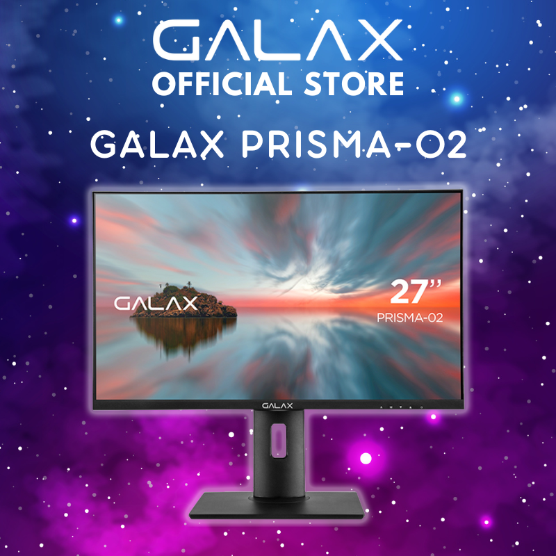 Màn Hình Galax Prisma-02 27 Inch (FHD/VA/75Hz//G-Sync/USB-C/Galax PR-02) - Hàng Chính Hãng