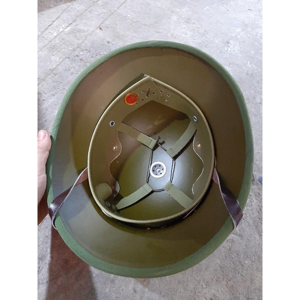 Mũ Nam Nữ Cứng Màu Xanh Loại Sần