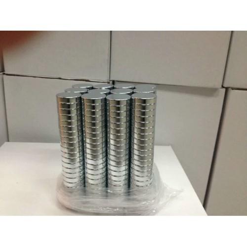10 viên Nam châm trắng đất hiếm 10x4mm
