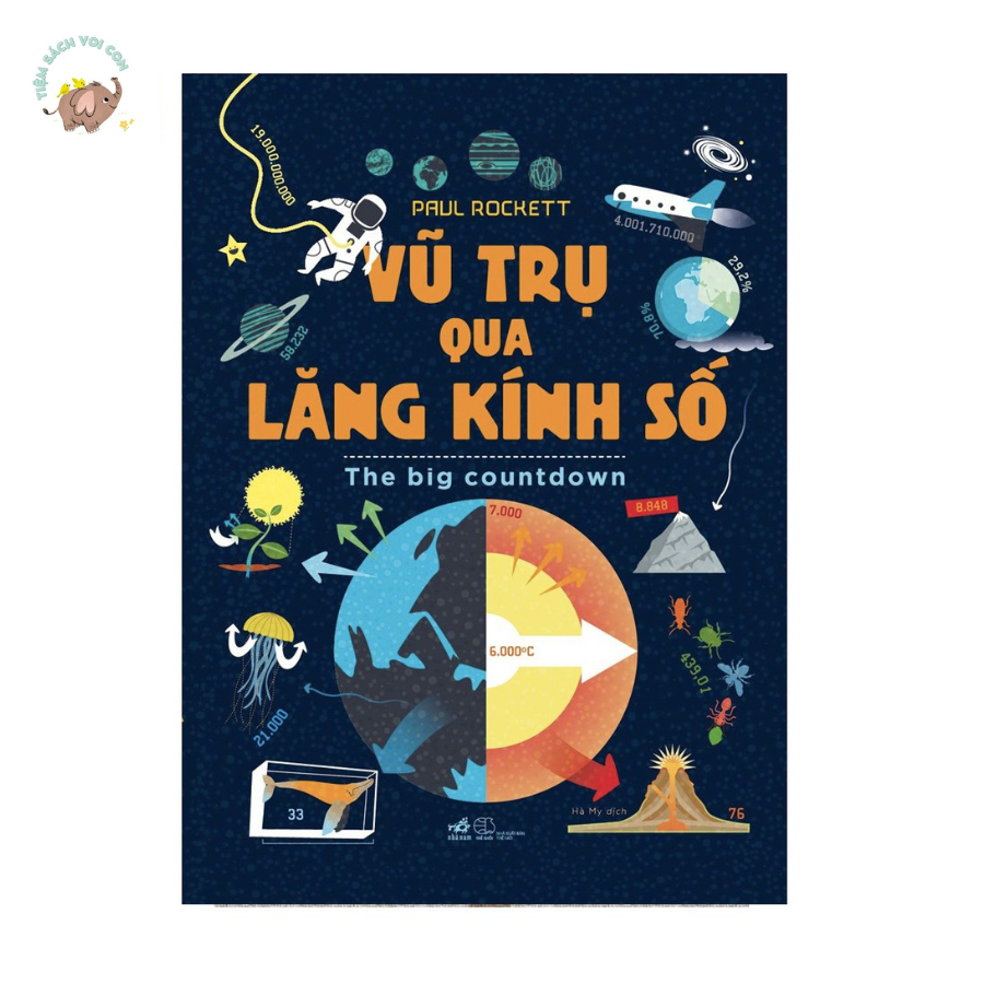 Sách - Vũ trụ qua lăng kính số - The big countdown