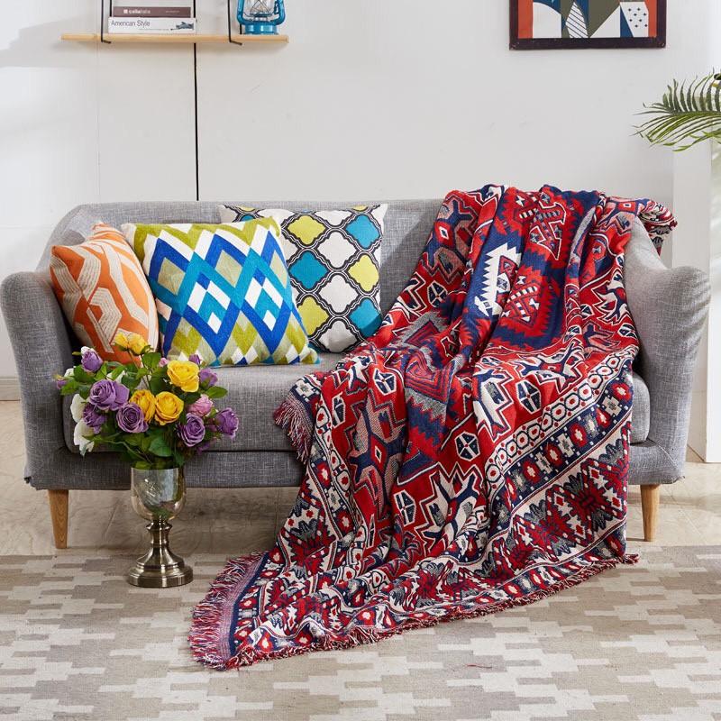 Chăn phủ sofa phong cách Châu Âu