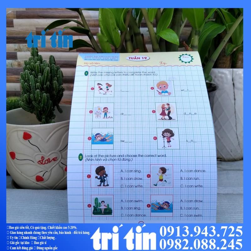 PHIẾU BÀI TẬP CUỐI TUẦN MÔN TOÁN LỚP 1THEO CHƯƠNG TRÌNH MỚI
