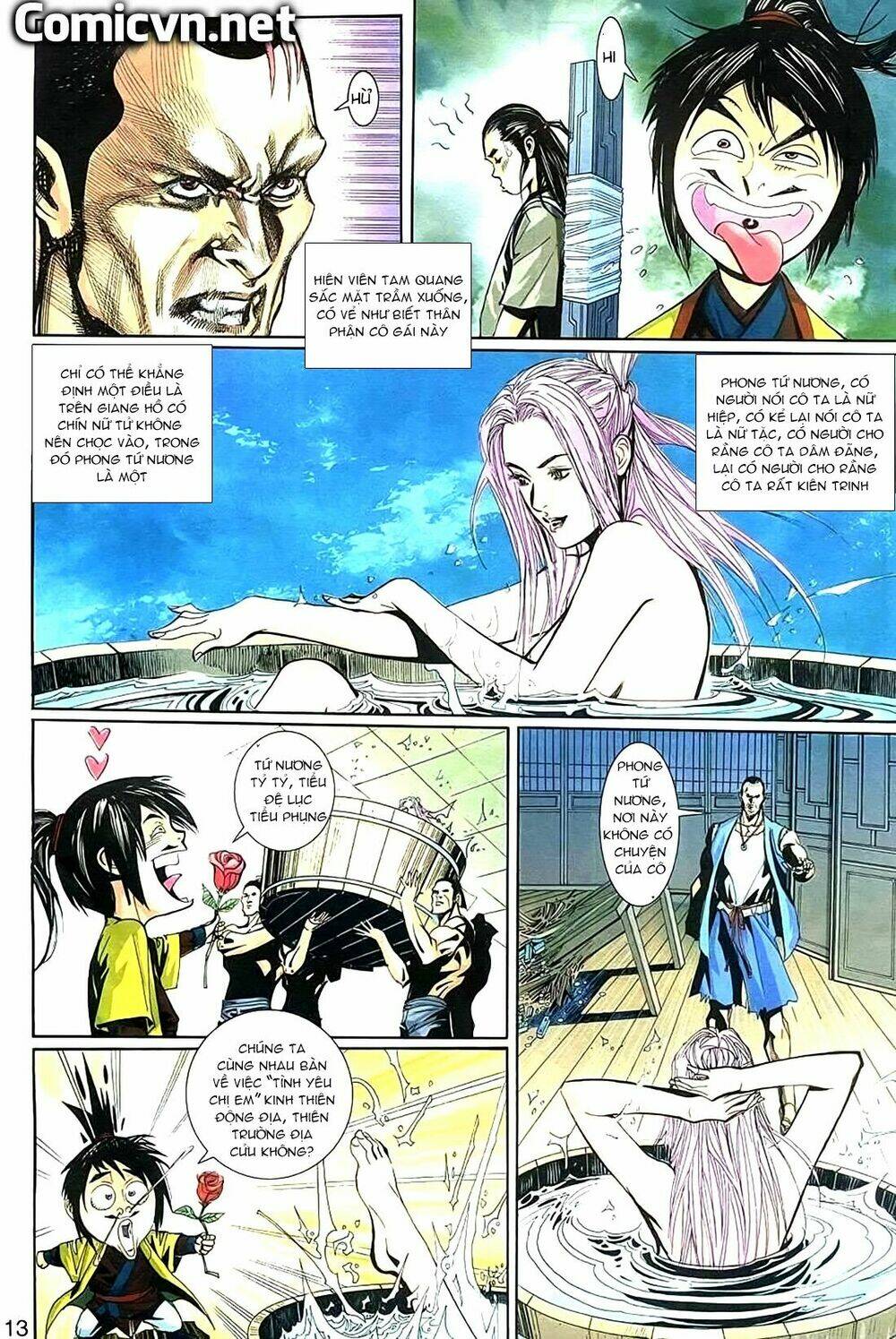 cổ long thiếu hiệp truyện chapter 8 13