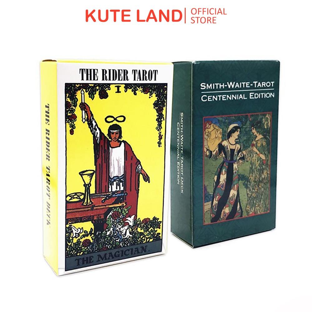 Hình ảnh Bài Tarot Giá Rẻ Waite Smith 78 Lá Bài Cán Màng Dày Dặn Kèm Hướng Dẫn Tiếng Việt Và Đá Thanh Tẩy